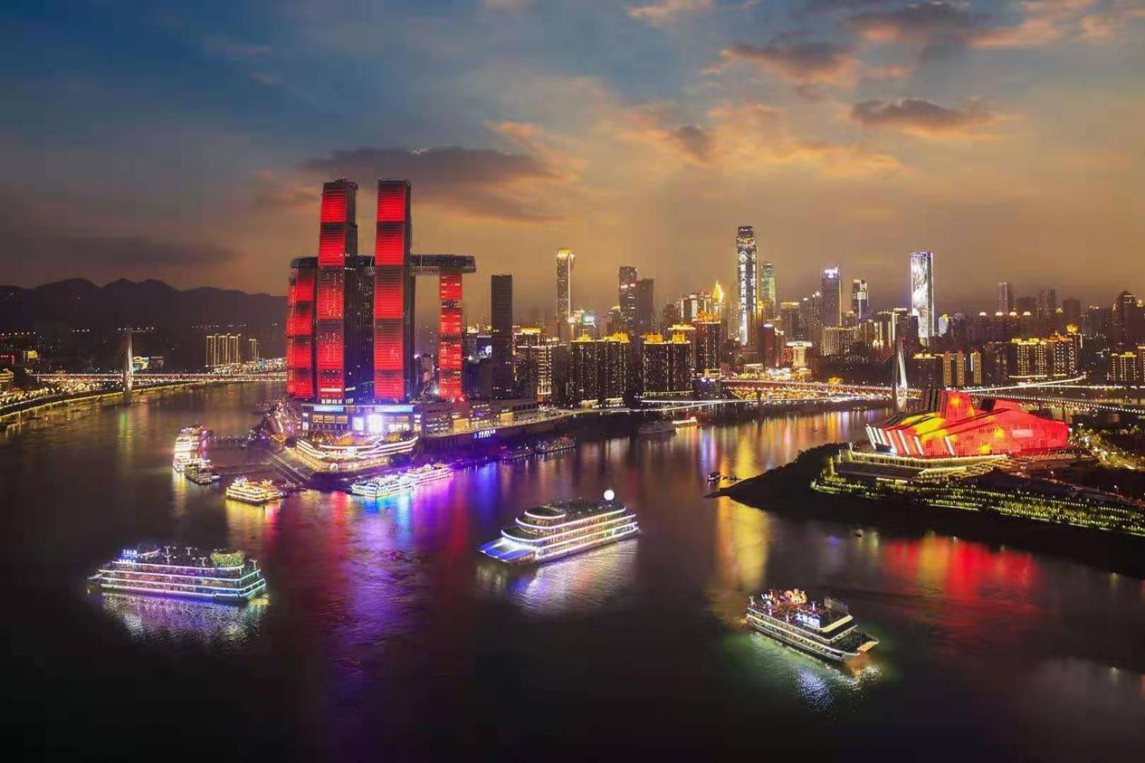 Dekin Hotel Chongqing Jiefangbei Exterior photo